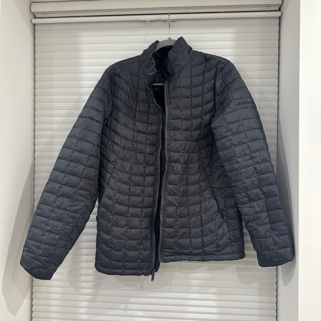 Ben Sherman Dark Grey Puffer